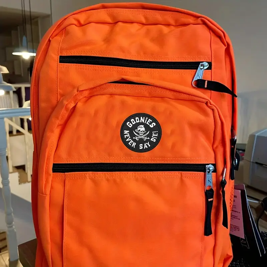 Goonies Embroidered Patch - Never Say Die 80s Adventure