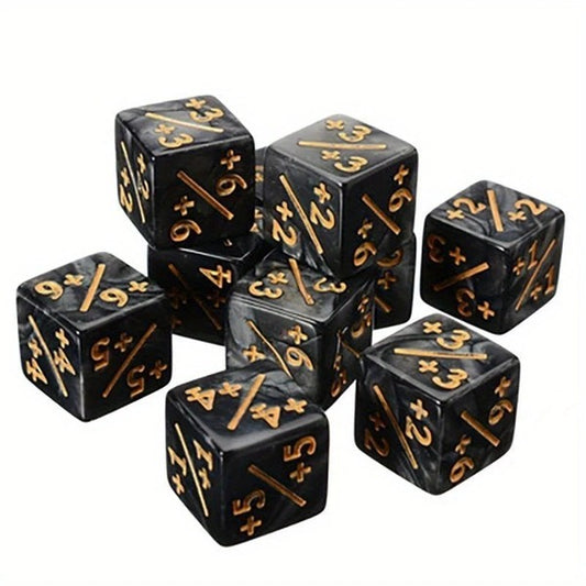 Magic: The Gathering Counter Dice - Marble Effect D6 Gaming Set