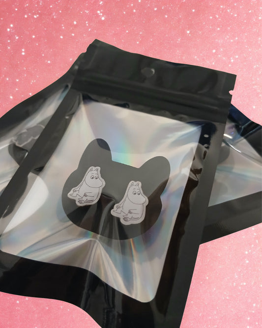 Moomin-Inspired Character Earrings