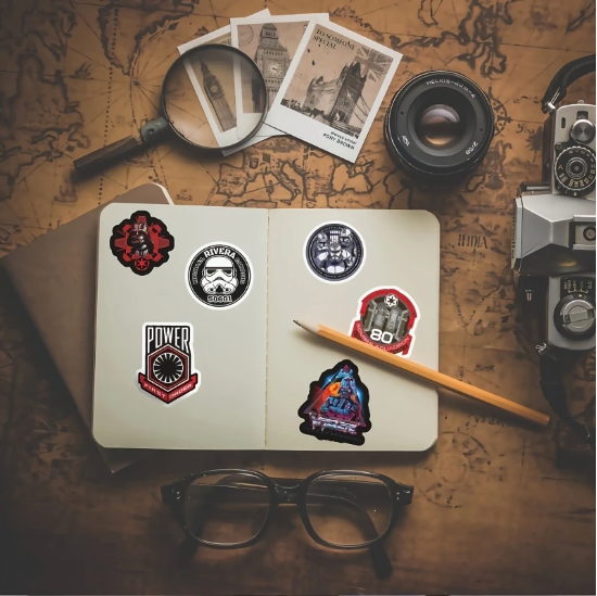 Star Wars Character Stickers - Empire Jedi Blind Pack of 5