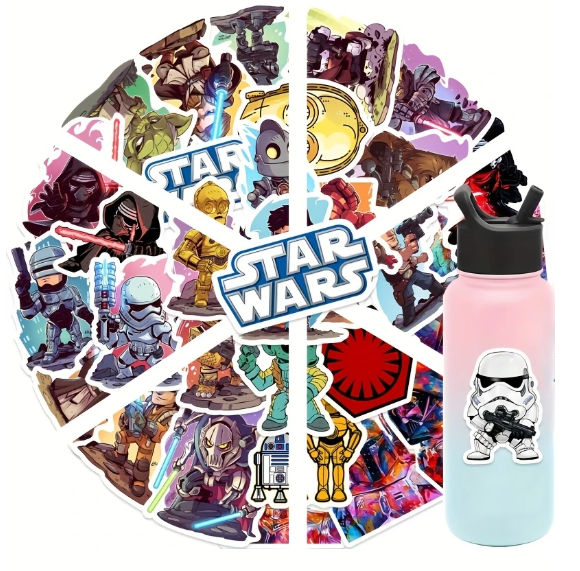 Star Wars Character Stickers - Empire Jedi Blind Pack of 5
