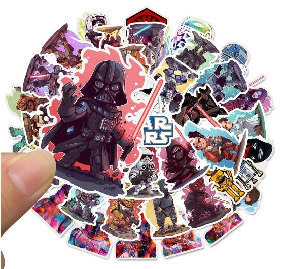 Star Wars Character Stickers - Empire Jedi Blind Pack of 5