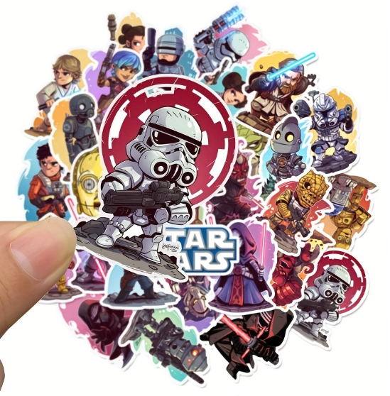 Star Wars Character Stickers - Empire Jedi Blind Pack of 5
