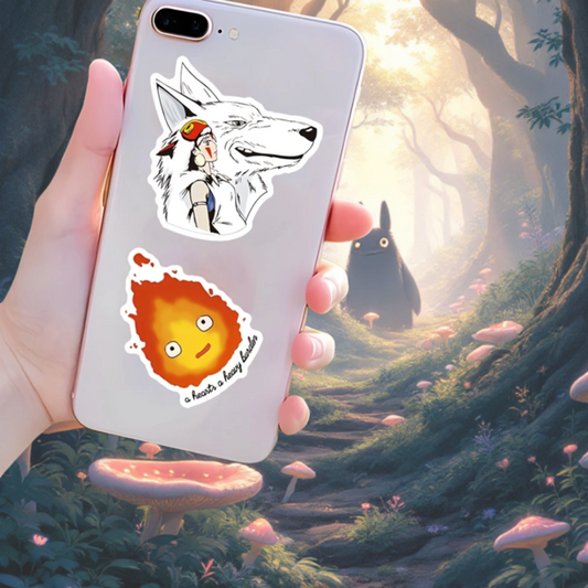 Studio Ghibli Themed Stickers - Anime Cartoon Blind Pack of 5