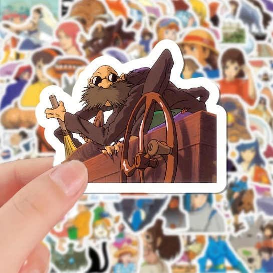 Studio Ghibli Themed Stickers - Anime Cartoon Blind Pack of 5