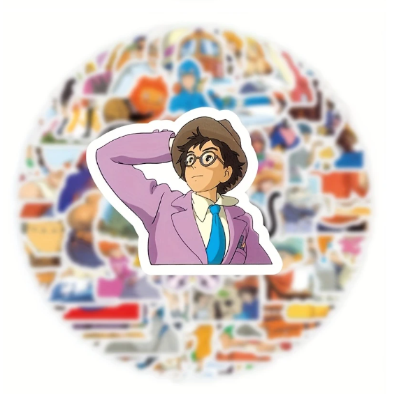 Studio Ghibli Themed Stickers - Anime Cartoon Blind Pack of 5