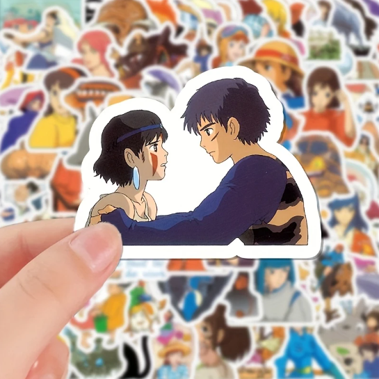 Studio Ghibli Themed Stickers - Anime Cartoon Blind Pack of 5