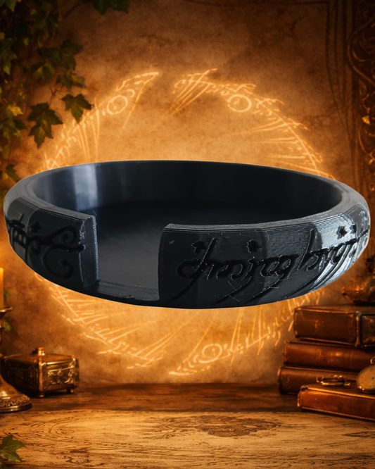 Ring of Power Coaster Holder – 3D Printed Lord of the Rings Inspired Coaster Storage