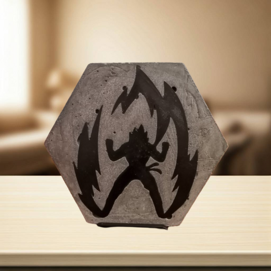 Dragon Ball Z 3D Printed Concrete Tiles - Cement Anime Desk Art