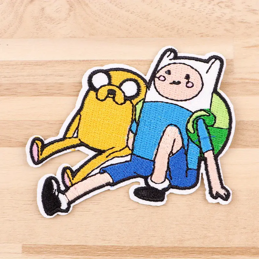 Adventure Time Embroidered Patches - Finn Jake AT Collection
