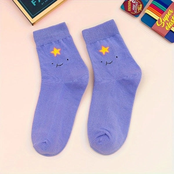 Adventure Time Midi Socks - Mathematical Character Design UK 4-7