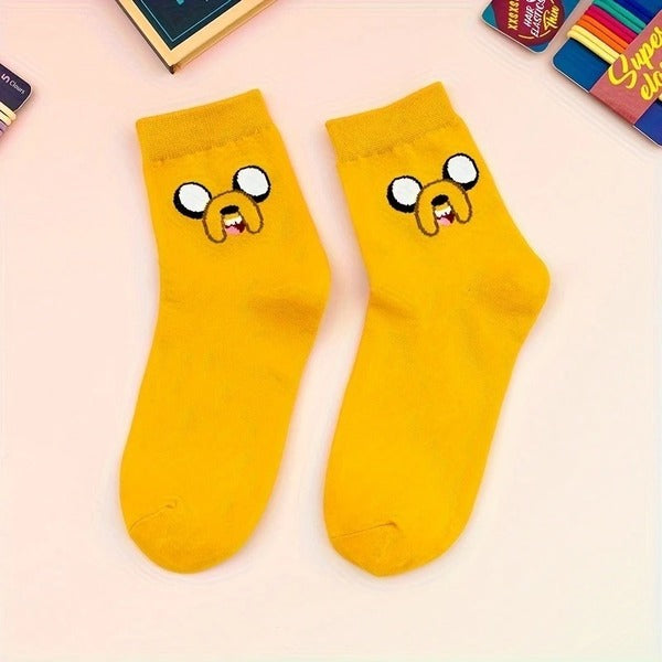 Adventure Time Midi Socks - Mathematical Character Design UK 4-7