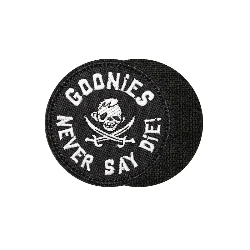 Goonies Embroidered Patch - Never Say Die 80s Adventure