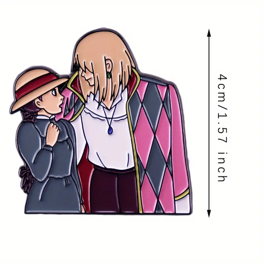 Studio Ghibli Lapel Pins - Miyazaki Character Enamel Badges