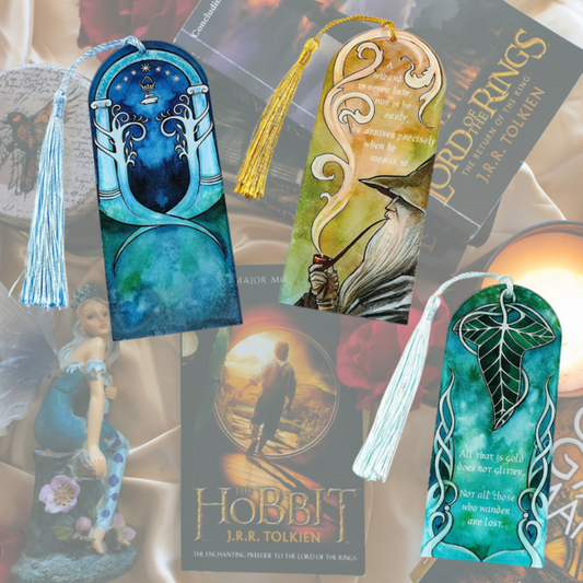 Lord of the Rings Bookmark Collection - LOTR Acrylic Bookmarks
