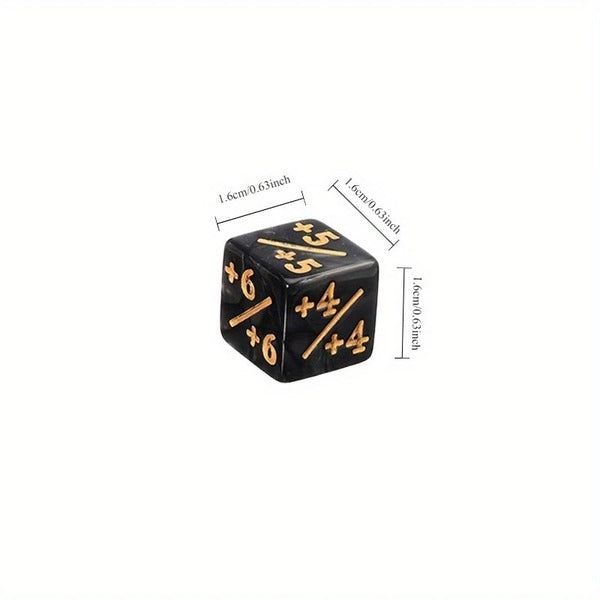 Magic: The Gathering Counter Dice - Marble Effect D6 Gaming Set