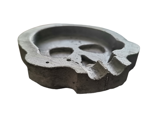 Cement Skull Ashtray