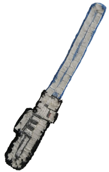 Star Wars Tufted Keyboard Rest - Lightsaber Design Wool Wrist Support