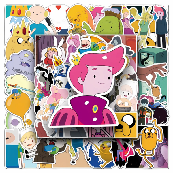 Adventure Time Anime Stickers - Cartoon Blind Pack 5 Set