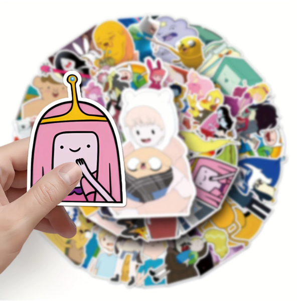 Adventure Time Anime Stickers - Cartoon Blind Pack 5 Set