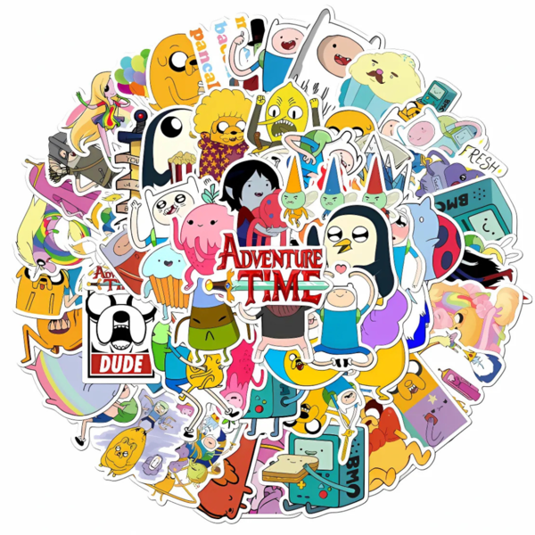 Adventure Time Anime Stickers - Cartoon Blind Pack 5 Set