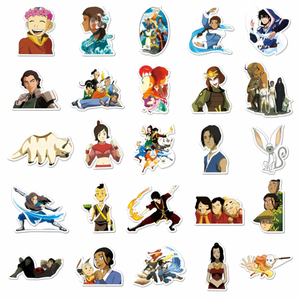 ATLA Stickers Avatar Last Airbender - Anime Blind Pack 5
