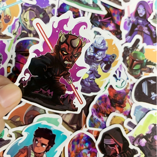 Star Wars Character Stickers - Empire Jedi Blind Pack of 5