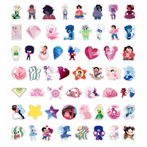 Steven Universe Stickers - Crystal Gems Blind Pack 5