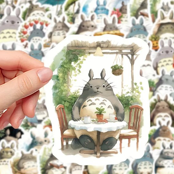 Studio Ghibli Themed Stickers - Anime Cartoon Blind Pack of 5