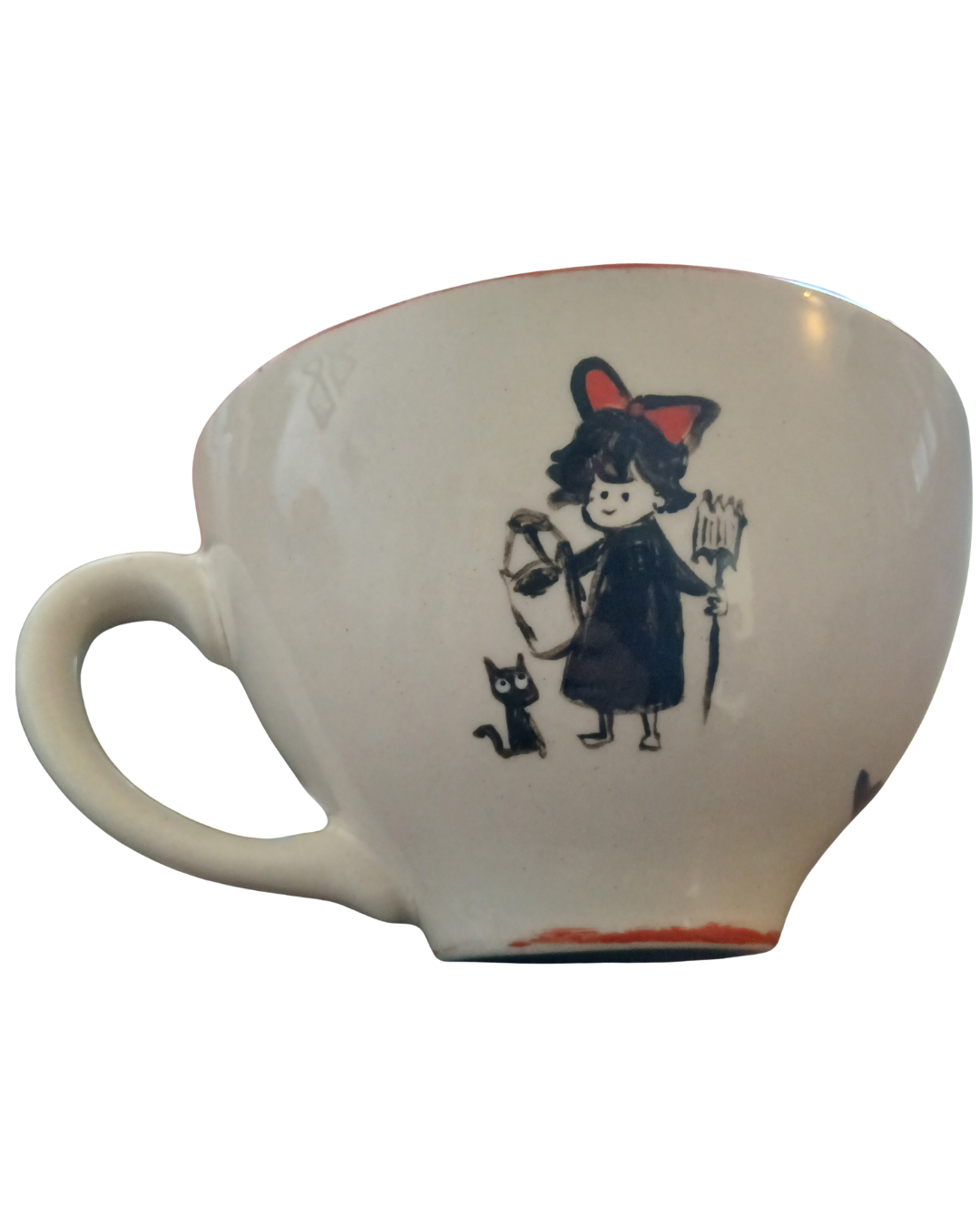 Hand-Painted Studio Ghibli Kiki’s Delivery Service Ceramic Cup